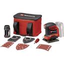 Einhell Akutoitelise k&auml;sih&ouml;&ouml;vel TE-OS 18/113 4460730, 18V, 22 000/min, 1,8mm, tolmu kogumise kast, 2 lihvimisplaati