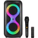 Manta Karaoke skaļrunis SPK0401B100, 100 W, Bluetooth, X-BASS, 10 h atskaņo&scaron;anas laiks, iebūvēts akumulators