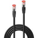 Lindy Кабель CAT 6 S/FTP 5м Черный, RJ45 2, 250MHz, 27AWG
