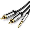 Vention garso kabelis 3.5mm į 2RCA/2m BCFBH, 2m, 3.5mm vyri&scaron;kas, 2 RCA vyri&scaron;ki, svoris 0.05kg