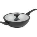 Russell Hobbs Crystaltech k&otilde;rge wok RH01860EU7, 28cm, must, alumiinium, 8cm, kaanega