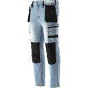 Stretch Jeans Trous. Light Blue S. S YT-79070 YATO