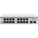Mikrotik управляемый коммутатор CSS318-16G-2S+IN, 16 x 1000M RJ-45, 2 x SFP+, 13W, SwOS, белый