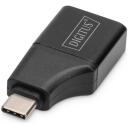 Digitus USB adapteris AK-300450-000-S, 4K30Hz, USB-C vīrie&scaron;u, HDMI-A sievie&scaron;u, melns