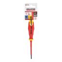 Insulated screwdriver slotted 75mm, SL3 VDE KREATOR KRTH20402