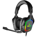 M&auml;ngurik&otilde;rvaklapid 40 mm draiveritega mikrofoniga USB &uuml;hendusega juhtpuldiga ja RGB valgustusega AP-U750MV must SV-020781 Sven