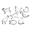 Piparkūku formiņu komplekts 8 gab. dzīvnieki GUARDINI 1415538