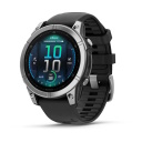 Garmin Fenix E multisporta GPS viedpulkstenis 47mm AMOLED 1.3" 416x416 Wi-Fi skārienekrāns nerūsējo&scaron;ā tērauda ietvars