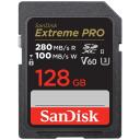 Sandisk карта памяти SDSDXEP-128G-GN4IN, 128 ГБ, SDXC, UHS-II, 280 МБ/с, 100 МБ/с, U3, V60, класс 10