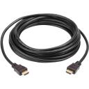 Aten HDMI kaabel Ethernetiga 2L-7D15H, 15 m, HDMI Mees (t&uuml;&uuml;p A), HDMI Mees (t&uuml;&uuml;p A), 4K, 3D, must