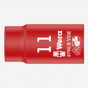 11 mm VDE muciņa, WERA, 05004955001, 3/8" piedziņa, izolēta līdz 1,000 V