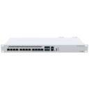 Mikrotik CRS312-4C+8XG-RM valdomas komutatorius, 8 x 10G RJ-45, 4 x 10G combo, 240 Gbit/s, 178 Mpps, 1U, USB 2.0, AC-in