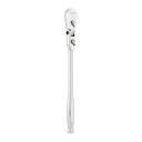 &frac14;&Prime; PIEDZIŅAS MUCIŅU ATSLĒGA AR GROZĀMU GALVIŅU, 1/4" DRIVE LONG FLEX HEAD RATCHET, 4932479649 MILWAUKEE