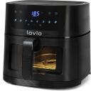 Lovio Gaisa fritieris LVAF002BK, 1500W, 6l, 8 programmas, WiFi, Tuya lietotne, karstumizturīgs rokturis