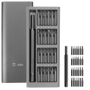 Супер практичный набор прецизионных отвёрток с 24 стальными S2 битами и алюминиевым выдвижным футляром 16×6.7×1.7 cm серый BHR4680GL Xiaomi