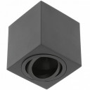 Lubinis šviestuvas AVEIRO BIS, 80x80x90mm, IP20, max 20W, juodas; OS-AVB8090KW1-00 GTV