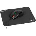 A4Tech X-Game X-7120 pele + peles paliktnis A4TMYS46028, 3000 dpi, 7 pogas, 1.8 m kabelis, optiskais sensors, vadu savienojums