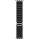 Apple 49mm Must Alpi Loop, MFTG4ZM/A, Suur, 165-210mm, korrosioonikindel, 90% taaskasutatud titaan