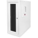 Digitus Datora korpuss ar iebūvētu filtra ventilatoru un līmeņa kājām, DN-CC 9002, IP54, RAL 7035, stikla durvis