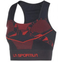 Bra FOCUS II Top W, izmērs: S, Black/Cherry Tomato, 8020647160686 LA SPORTIVA