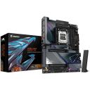 Gigabyte X870E A MASTER X, AMD AM5, 4 DIMM DDR5 iki 9000MT/s, 5 M.2, 10GbE LAN, Wi-Fi 7, 18+2+2 fazių VRM