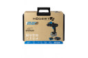Bezoglīšu bezvadu trieciena urbis-skrūvgriezis 18V, 80 Nm, metāla pārnesumkārba, HT2E223-0PD, HOGERT