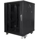 Lanberg vabakapid FF01-6615-12B, 600x600mm, 15U, koormus 800kg, IP20, 4 vertikaalset riba, 2 ventilaatorit