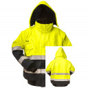 Куртка с высокой видимостью, желтая, размер XXXL, FB-C466-XXXL