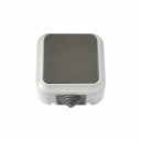 Slēdzis PRALESKA v/a, 1 taustiņ&scaron;, IP54, pelēks BYLECTRICA