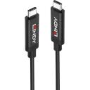 Lindy Kabelis 43348 3m USB 3.2 Gen 2 C/C, duomenų perdavimo greitis iki 10Gbps, palaiko DisplayPort 1.4, UHD 8K 7680x4320@60Hz