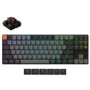 Keychron klaviatuur K1X-B3 80% TKL, RGB LED valgustus, Bluetooth 5.2, USB Type-C, 87 nuppu, mehaaniline l&uuml;liti