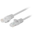 Lanberg patch kabelis CAT.5E UTP PCU5-10CC-0025-S, 0.25m, pelēks, RJ-45, bez aizķer&scaron;anās, garuma norāde