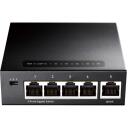 Cudy GS105, galda komutators, GS105, 5x10/100/1000Mbps, 10Gb/s, nepārvaldāms, VLAN, 1MB, 7.44Mpps
