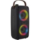 Denver Bluetooth skaļrunis BTV-230MK2 111151030190, 100 W, 3000 mAh, Bluetooth 5.0, USB, Micro SD, Aux, RGB gaismas efekti