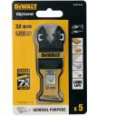 Dewalt Multi-funkciju rīks DT20776-QZ 32 mm zāģa asmens, Plunge-cut, Bi-metal pārklājums, 5 gab.