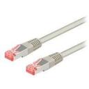 Goobay patch kaabel 50889, 5m, PVC AWG 28/7, RJ-45, varjestatud, hall
