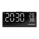 Blaupunkt Radio pulkstenis BLAUPUNKT CR10ALU, 0.21kg, 48mm, 194mm, 81mm, FM, temperatūras un mitruma sensors, LED ekrāns