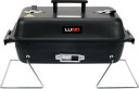 Portable charcoal grill 41 &times; 26 cm, compact and easily transportable 99594 Lund