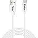 Sandberg USB kaabel 336-14, 2m, USB 2.0, valge, 480Mbit/s, USB Type-A, USB Type-C