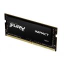 Kingston Fury Impact KF432S20IB/16, 16 GB, DDR4, 3200 MHz, SO-DIMM 260-pin, CL20, &uuml;he rida, AMD Ryzen Ready