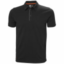 Polo krekls Kensington, 2XL, melns, Helly Hansen, 79241_991-2XL, 73% kokvilna, 20% poliesters, 7% elastāns, 220 g/m&sup2;