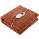 Elektriline pehme tekk 150&times;80 cm 7 k&uuml;tterežiimiga 110&ndash;120 W &uuml;hele inimesele pestav korallfliis pruun CR7435 Camry