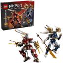 Lego NINJAGO 71870 Dvyniai Titanų Mekai, 1707 elementai, 3 figūrėlės, 12+ metų
