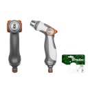 Regulējams smidzinā&scaron;anas pistole, WHITE LINE, WL-EN54M, metāla, 3 funkciju plūsmas regulē&scaron;ana