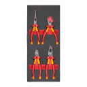 VDE KNAIBĻU KOMPLEKTA PUTU MATERIĀLA IELIKTNIS, VDE PLIERS SET FOAM INSERT - 4 PCS, 4932493250 MILWAUKEE