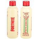 Paladone Fortnite metāla ūdens pudele PP14736FO, 500ml, nerūsējo&scaron;ais tērauds, daudzkrāsaina, oficiāli licencēts produkts