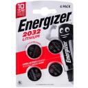 Energizer Akumulators CR2032, 4 gab., 3V, Litija