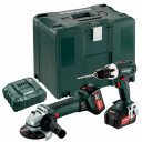 Tööriistakomplekt BS 18 LT + W 18 LTX 685038000 & MET Metabo
