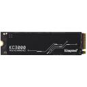 Kingston KC3000 M.2 SKC3000S/1024G, 1024 GB, PCIe 4.0, 7000 MB/s, 3900 MB/s, 3D TLC, Heatsink