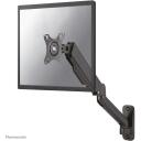 Neomounts sienas stiprinājums WL70-450BL11, 17-32 collas, 9 kg, VESA 75x75-100x100 mm, gāzes atsperes, 135&deg; slīpums, 360&deg; rotācija
